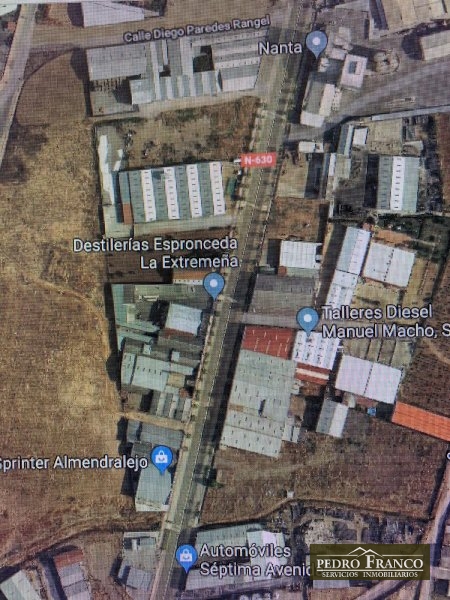 SOLAR INDUSTRIAL EN VENTA EN ALMENDRALEJO (CTRA.SEVILLA)